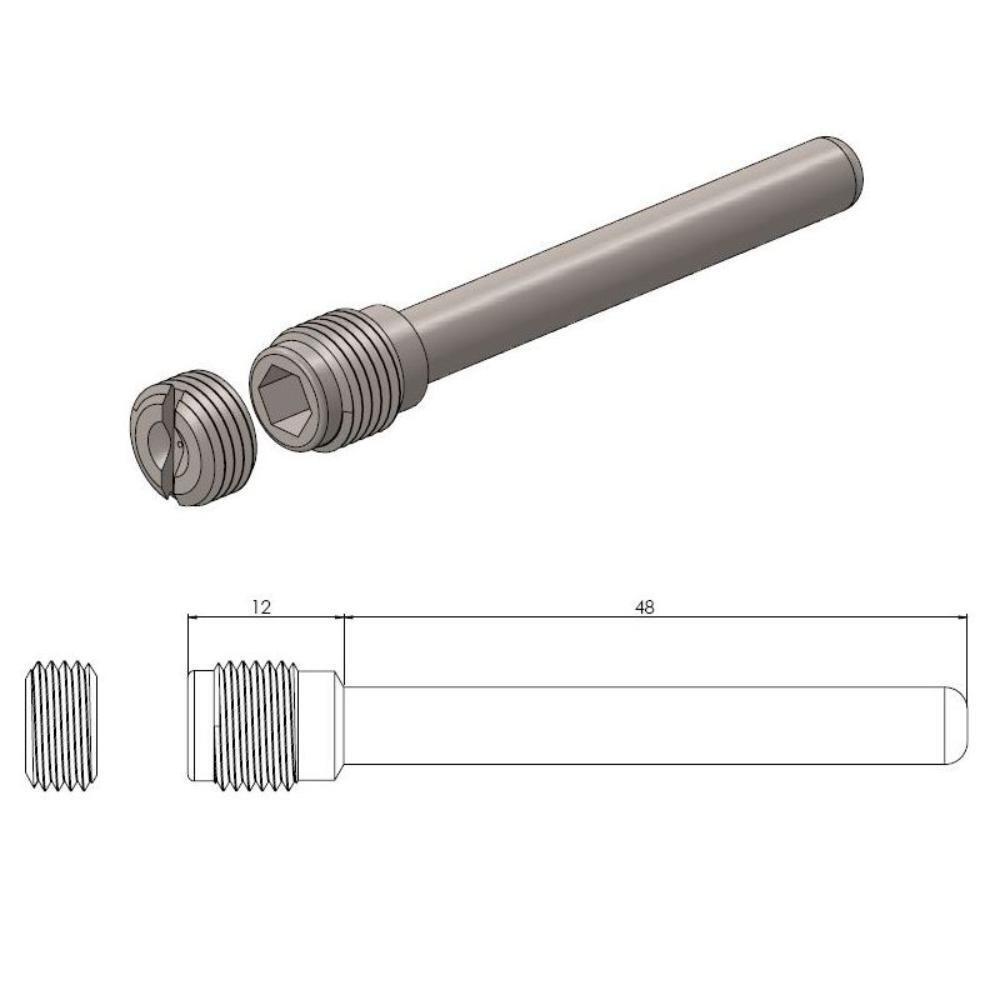 Moto-Master Front Brake Pad Pins