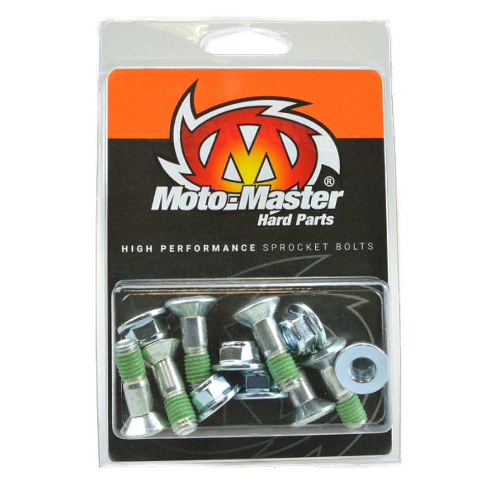 Moto-Master M8 x 26mm Sprocket Bolts (6 pcs)