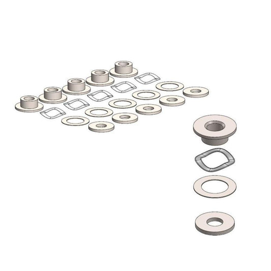 Moto-Master Fitting Kit For OEM Riveted 4.5mm (Post 12/07)