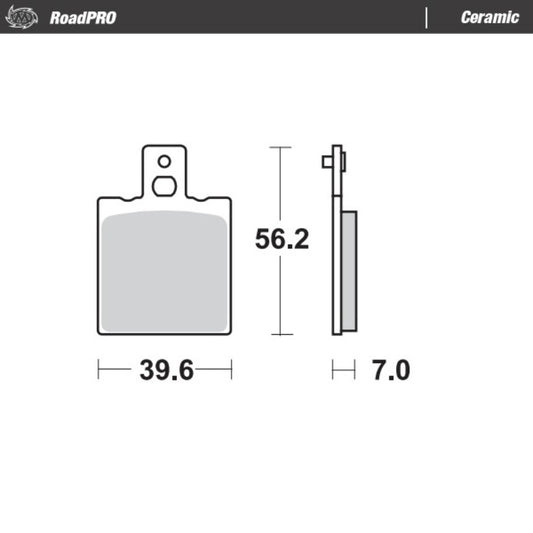 Moto-Master Ceramic Front Brake Pads