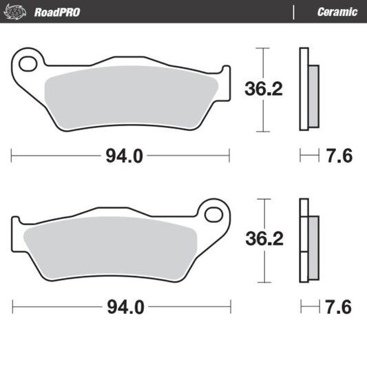 Moto-Master Ceramic Front Brake Pads