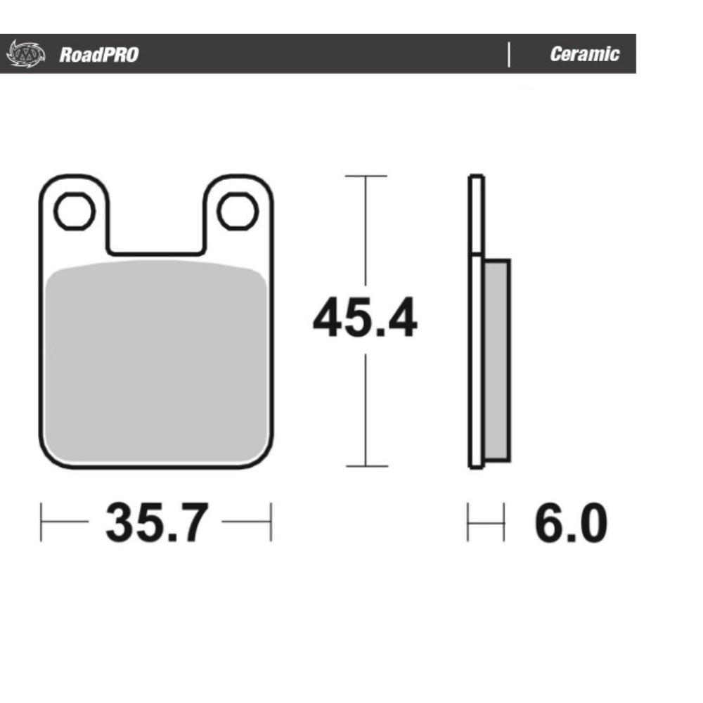 Moto-Master Ceramic Front Brake Pads