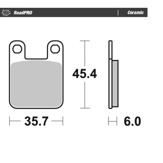 Moto-Master Ceramic Front Brake Pads