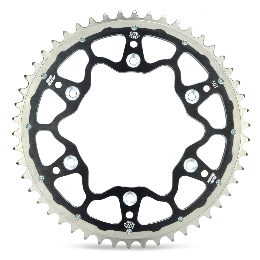 Moto-Master Fusion Dual-Ring Rear Sprocket - Black
