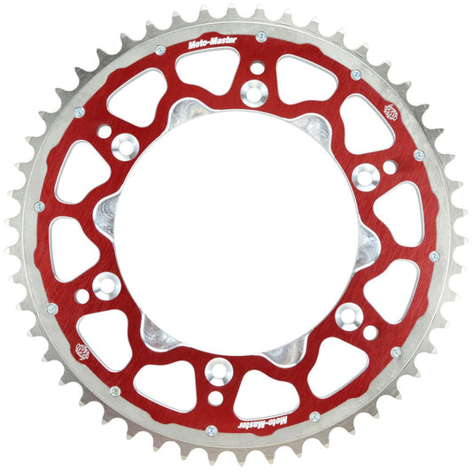 Moto-Master Fusion Dual-Ring Rear Sprocket - Red