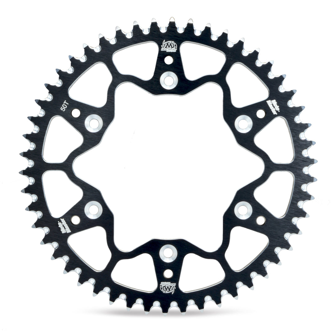 Moto-Master 7075 Aluminium Rear Sprocket - Black