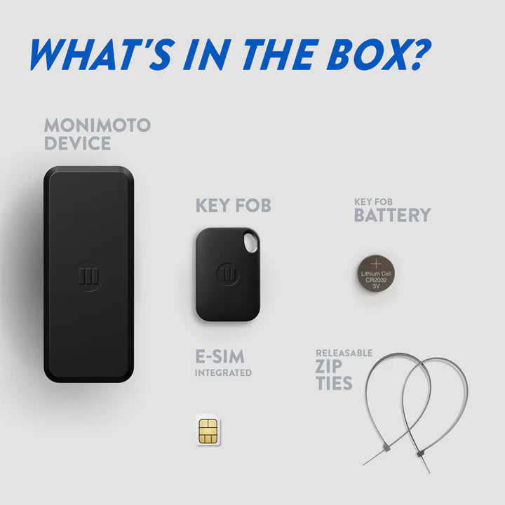 Monimoto 9 Smart Motorcyle GPS Tracker