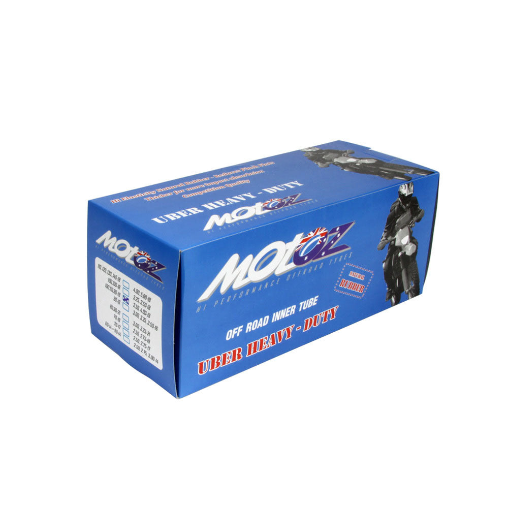 Motoz 19-100-110 (3.00,3.25,3.50X19) 4mm Uber - Ultra Heavy Duty Tube