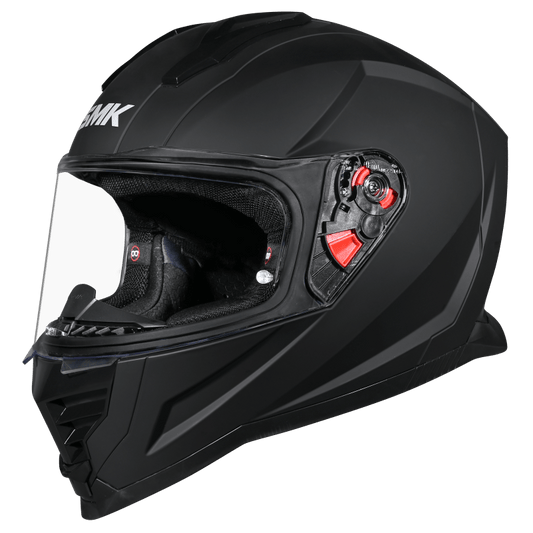 SMK Nova Helmet - Matt Black MA200