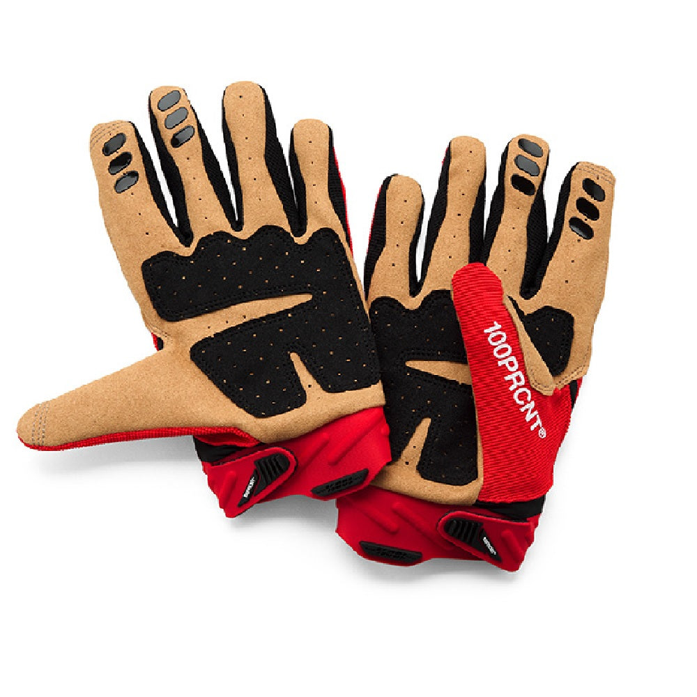 100% Airmatic Gloves - Red / Black