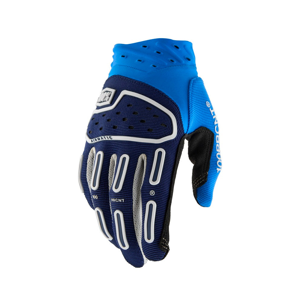 100% Airmatic Gloves - Blue