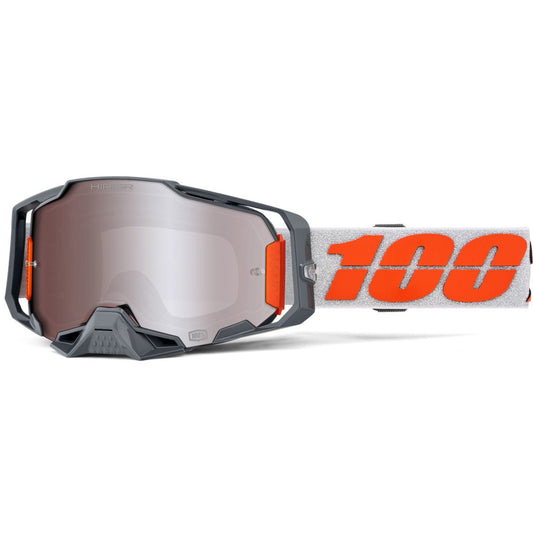 100% Armega Goggles - HiPER Silver