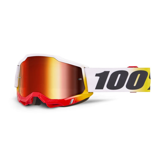 100% Accuri 2 Goggles Torken Mirror - Red / Yellow