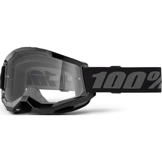 100% Strata 2 Goggles - Black