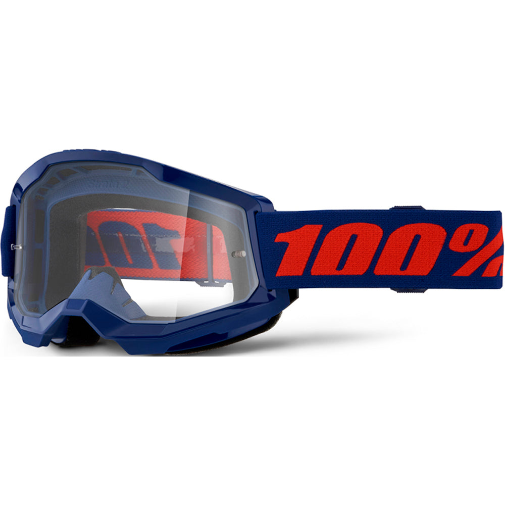 100% Strata 2 Goggles - Navy