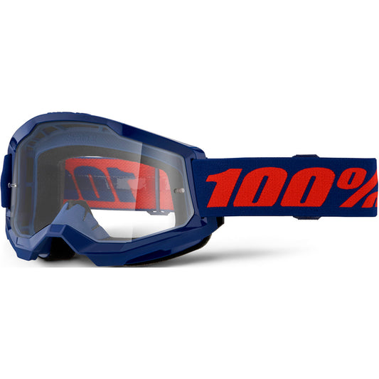 100% Strata 2 Goggles - Navy