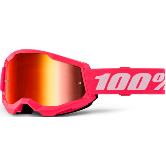 100% Strata 2 Goggles - Pink Mirror
