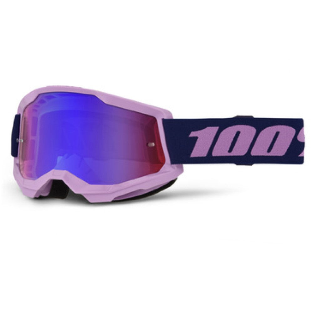 100% Strata 2 Goggles - Purple Mirror