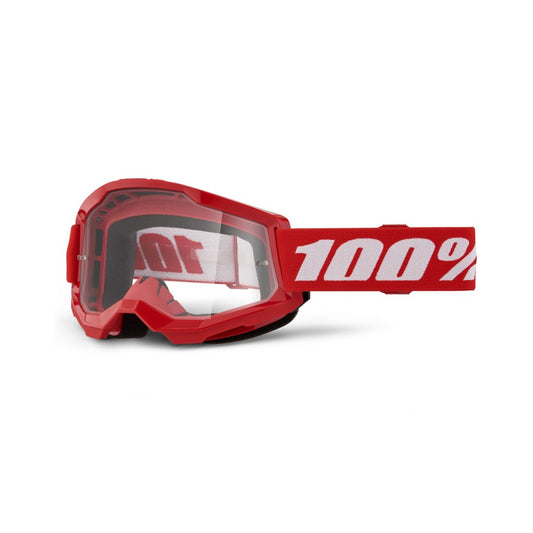 100% Strata 2 Junior Goggles - Red