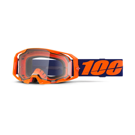 100% Armatic Goggles - Neon Orange