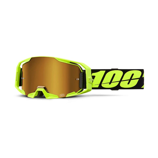 100% Armatic Goggles - Yellow Mirror