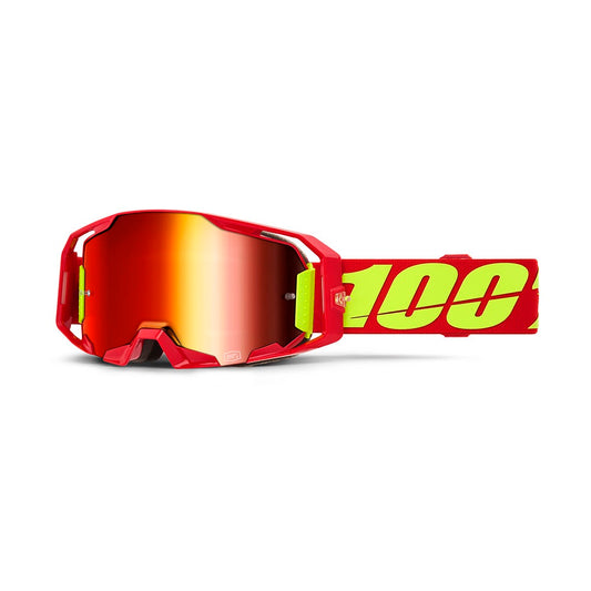 100% Armatic Goggles - Red Mirror