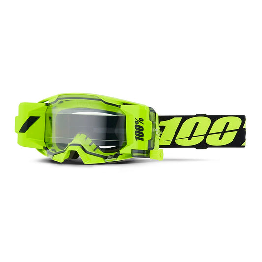 100% Armatic Goggles - Forecast Yellow