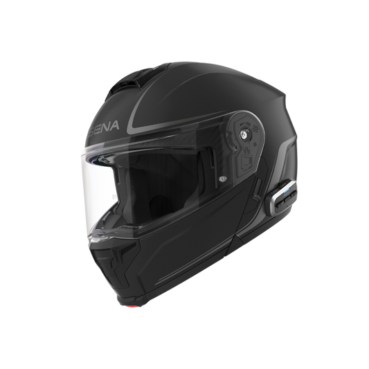 Sena Outrush 2 Helmet - Matt Black