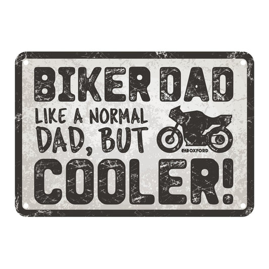 Oxford Metal Sign Biker Dad