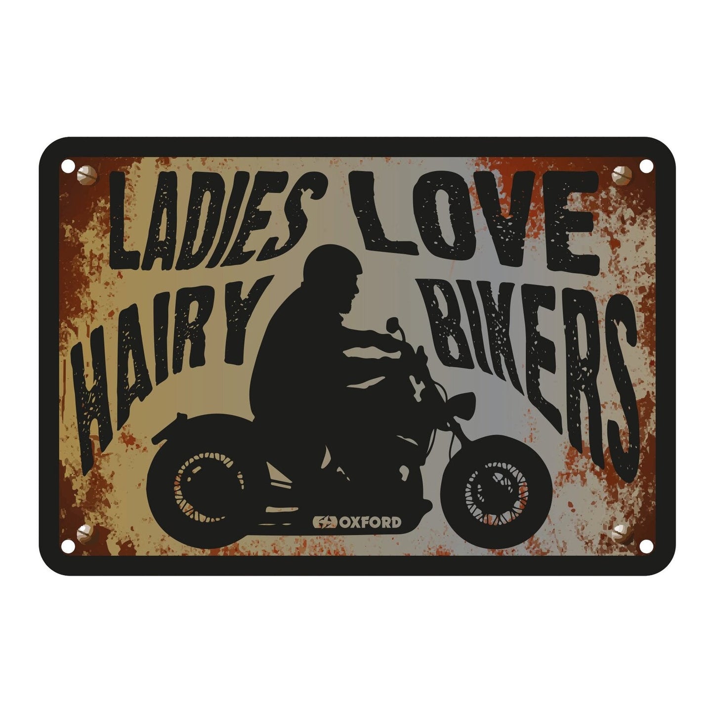 Oxford Metal Sign Women's Love - 30cm x 20cm