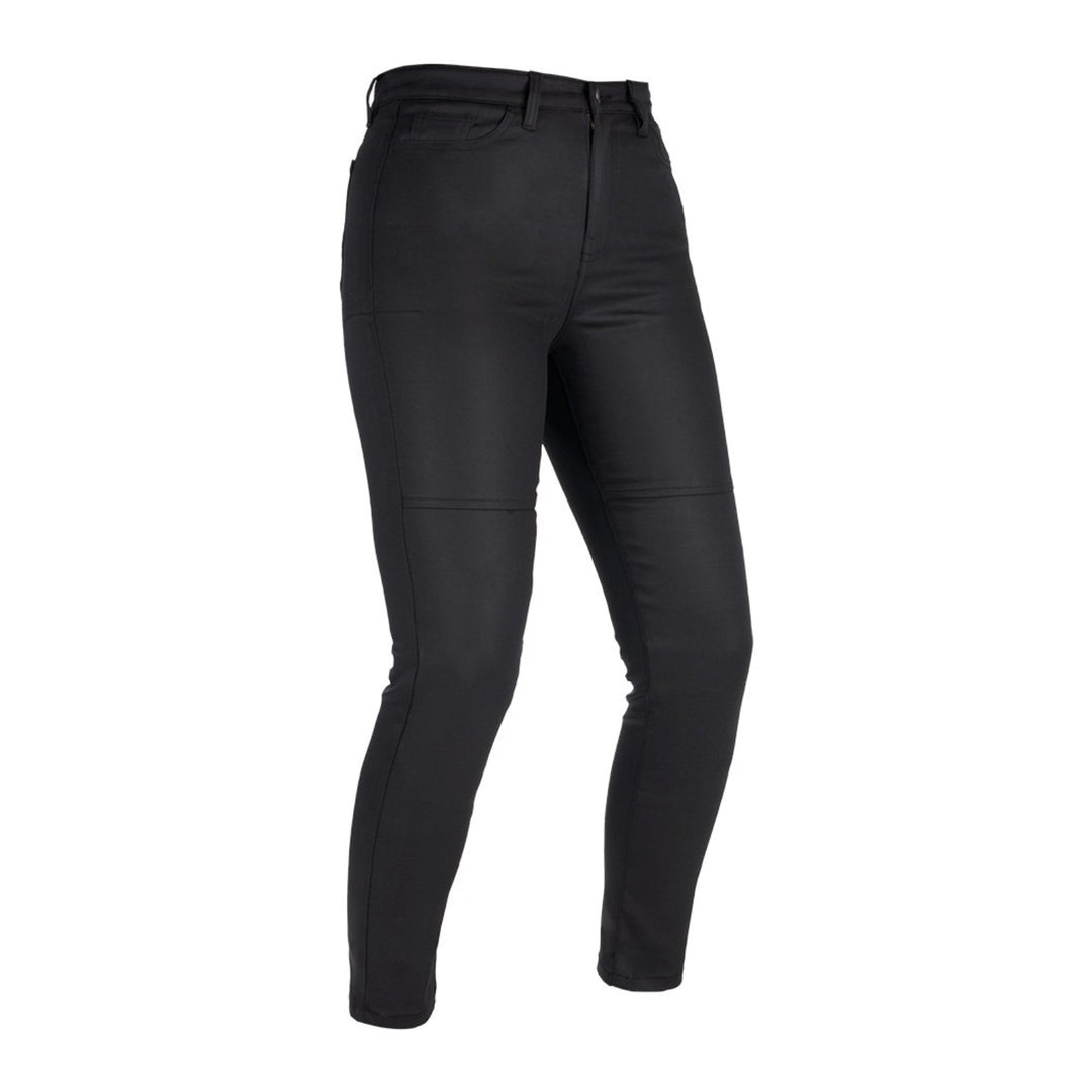 Oxford Waxed Jegging Short - Black