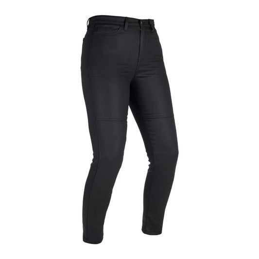 Oxford Waxed Jegging Short - Black