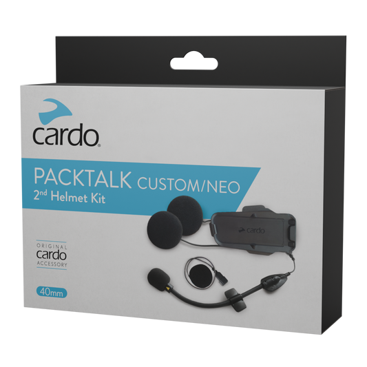 Cardo Custom / Neo 2nd Helmet Kit - 40mm HD