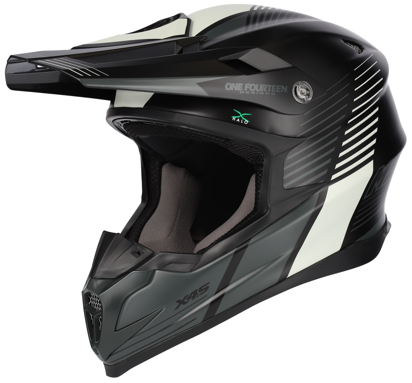 M2R X4.5 Spectrum PC-5F Helmet - Black / Grey