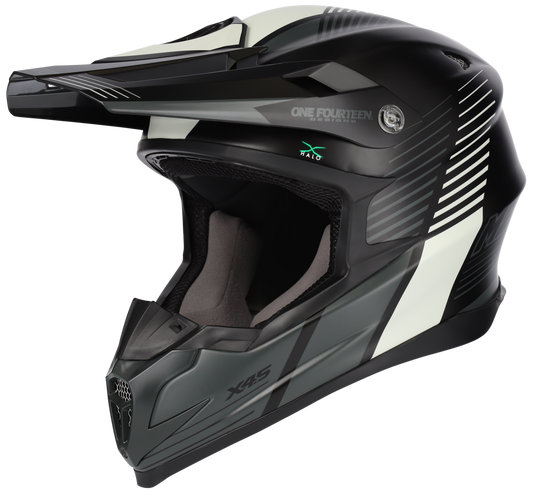 M2R X4.5 Spectrum PC-5F Helmet - Black / Grey