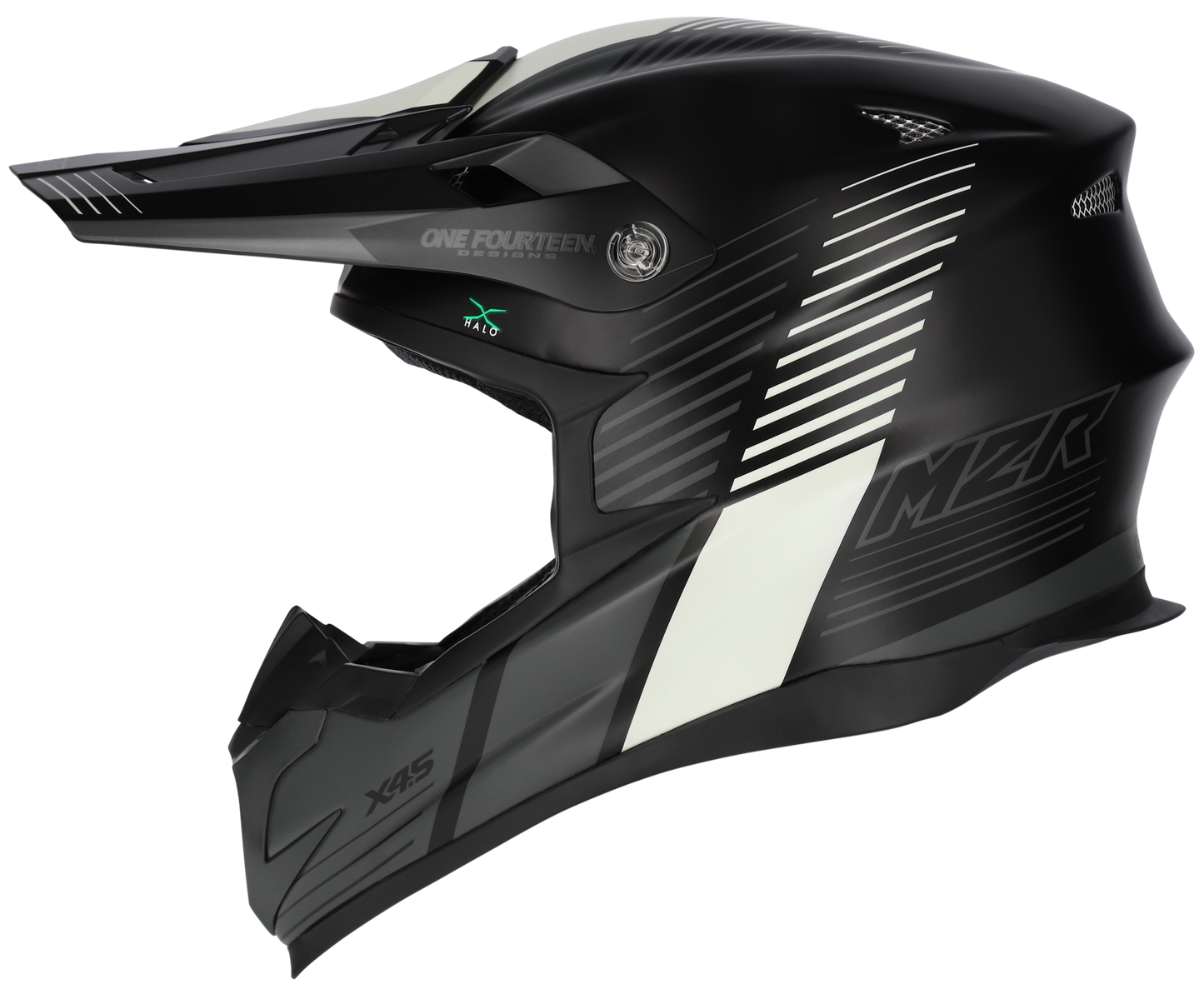 M2R X4.5 Spectrum PC-5F Helmet - Black / Grey