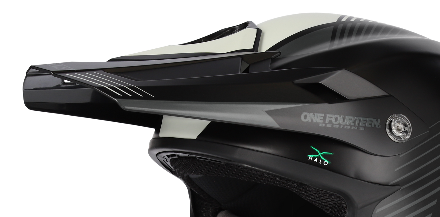 M2R X4.5 Spectrum PC-5F Helmet - Black / Grey