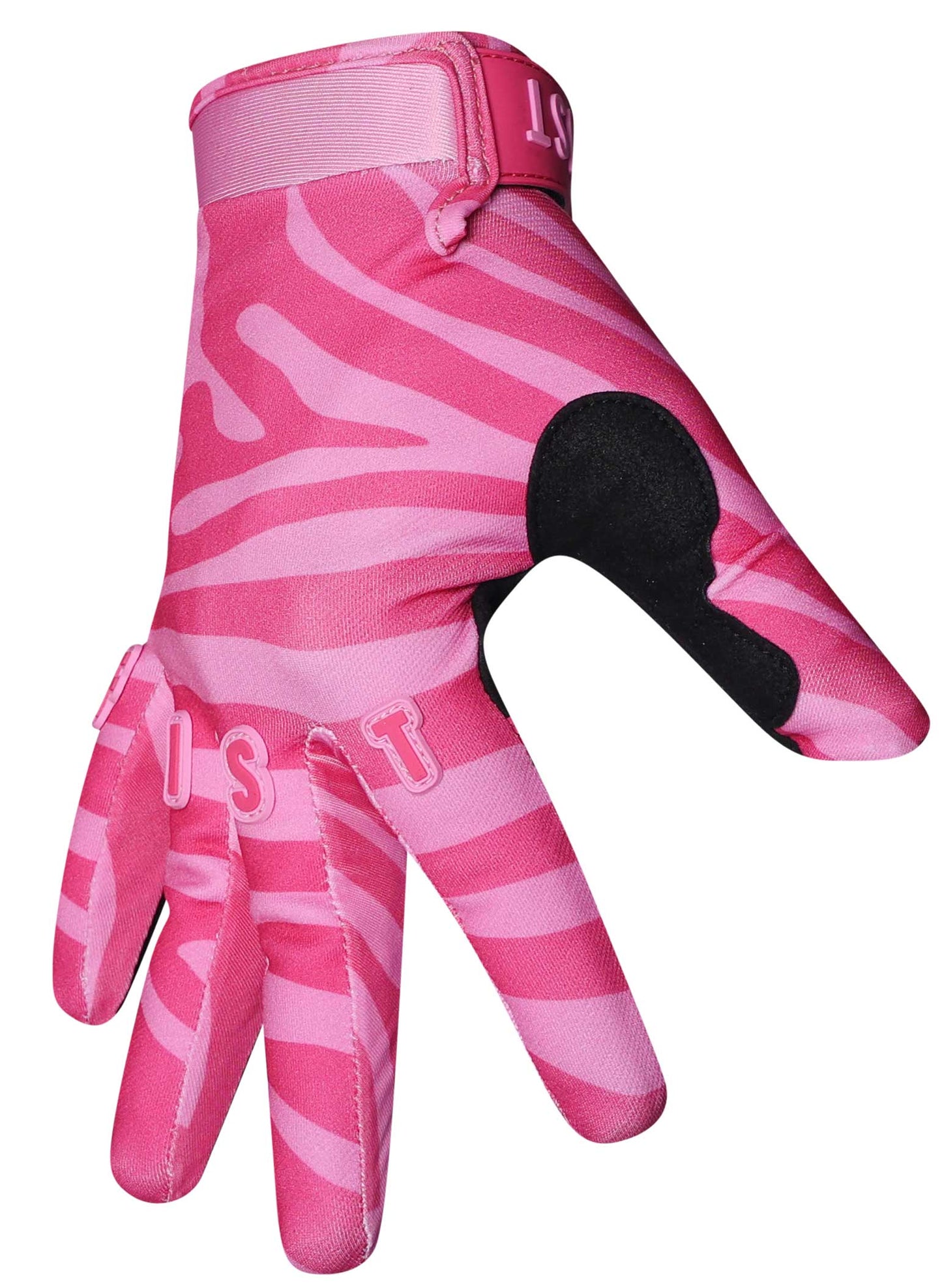 Fist Pink Zebra Gloves