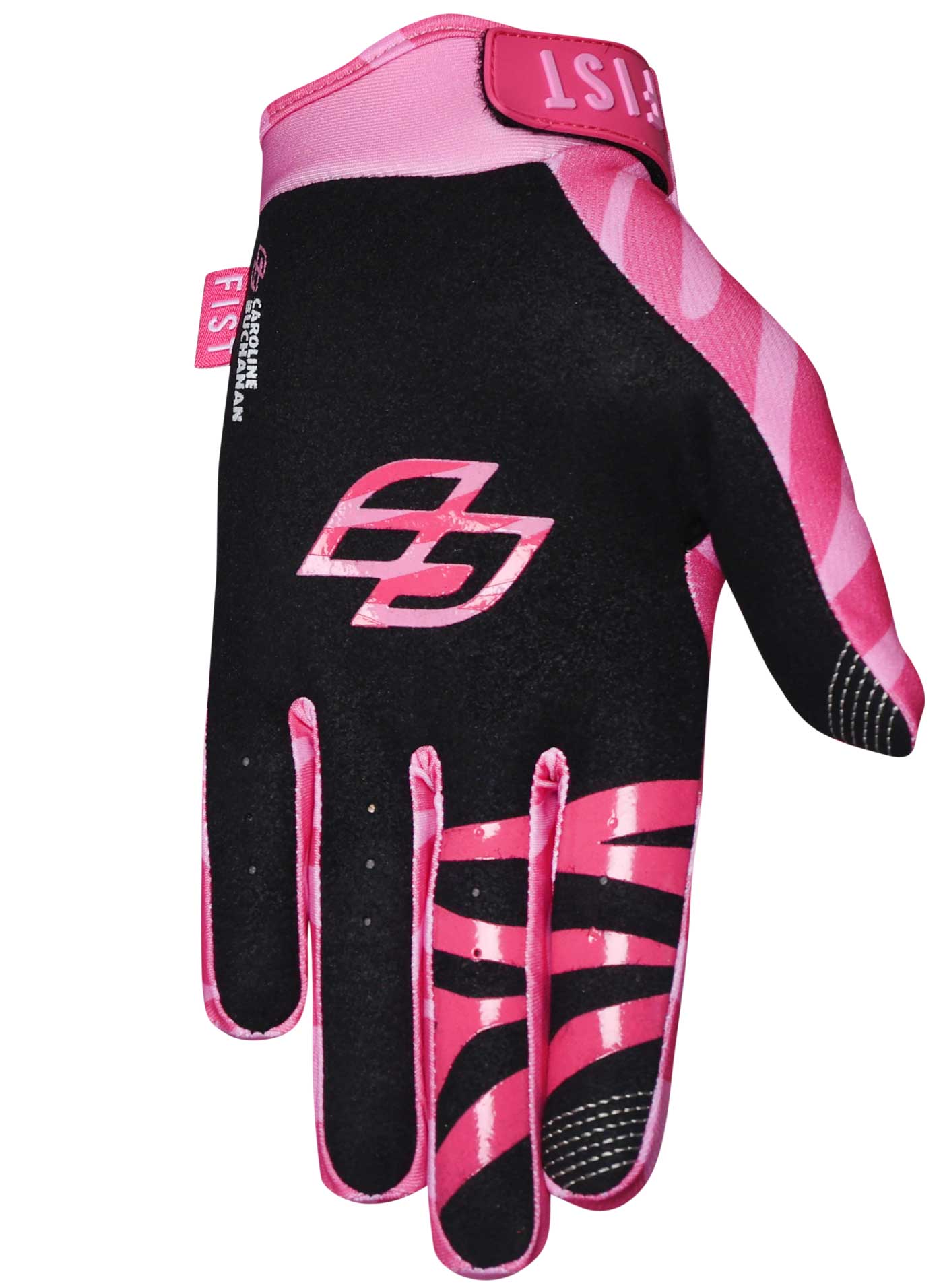 Fist Pink Zebra Gloves