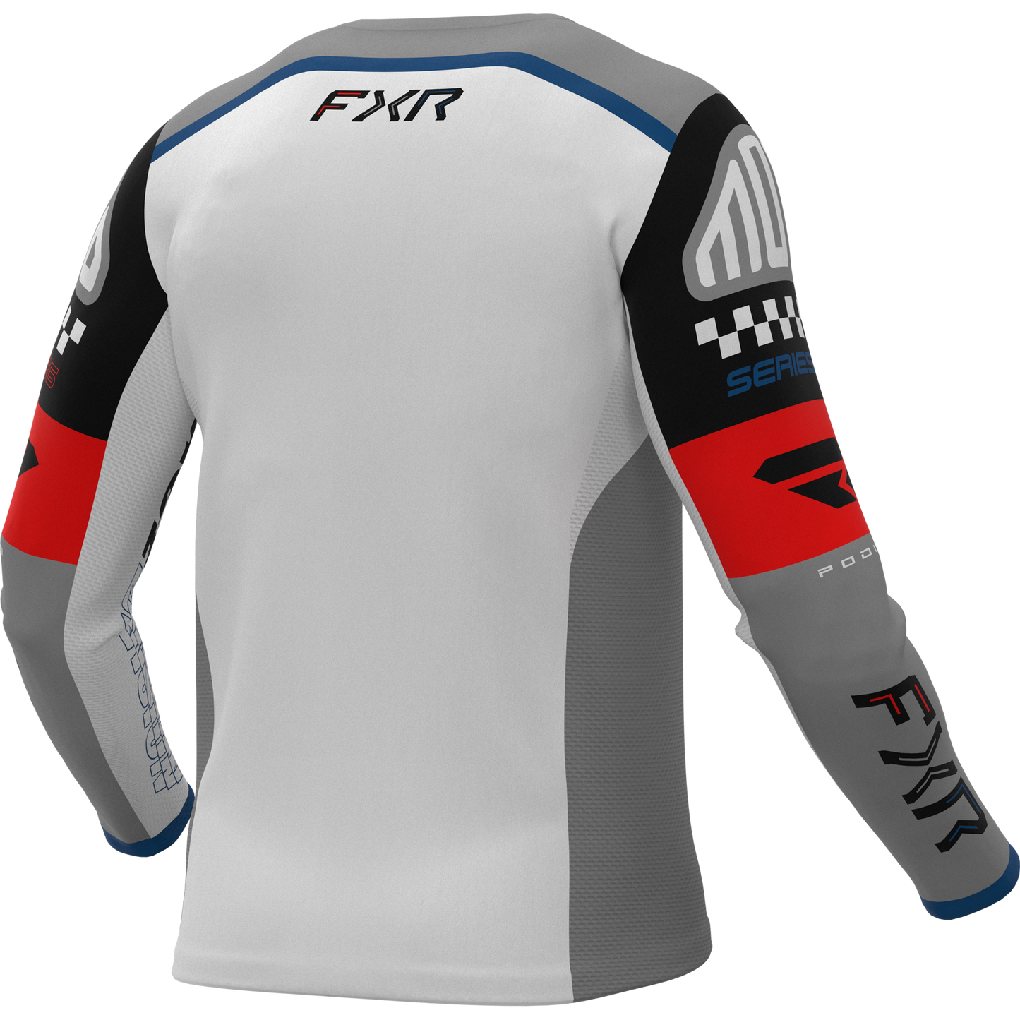 FXR 26.5 Podium Gladiator Jersey & Pants - Grey / White