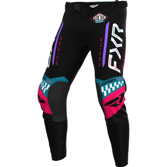 FXR 26.5 Podium Gladiator Pants - Black / Coral