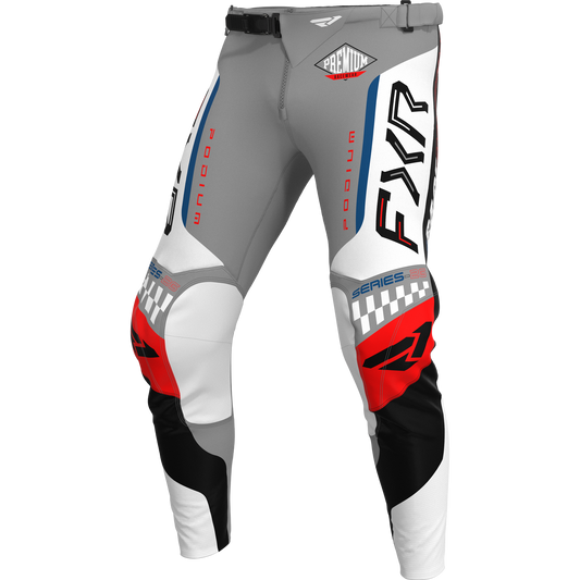 FXR 26.5 Podium Gladiator Pants - Grey / White