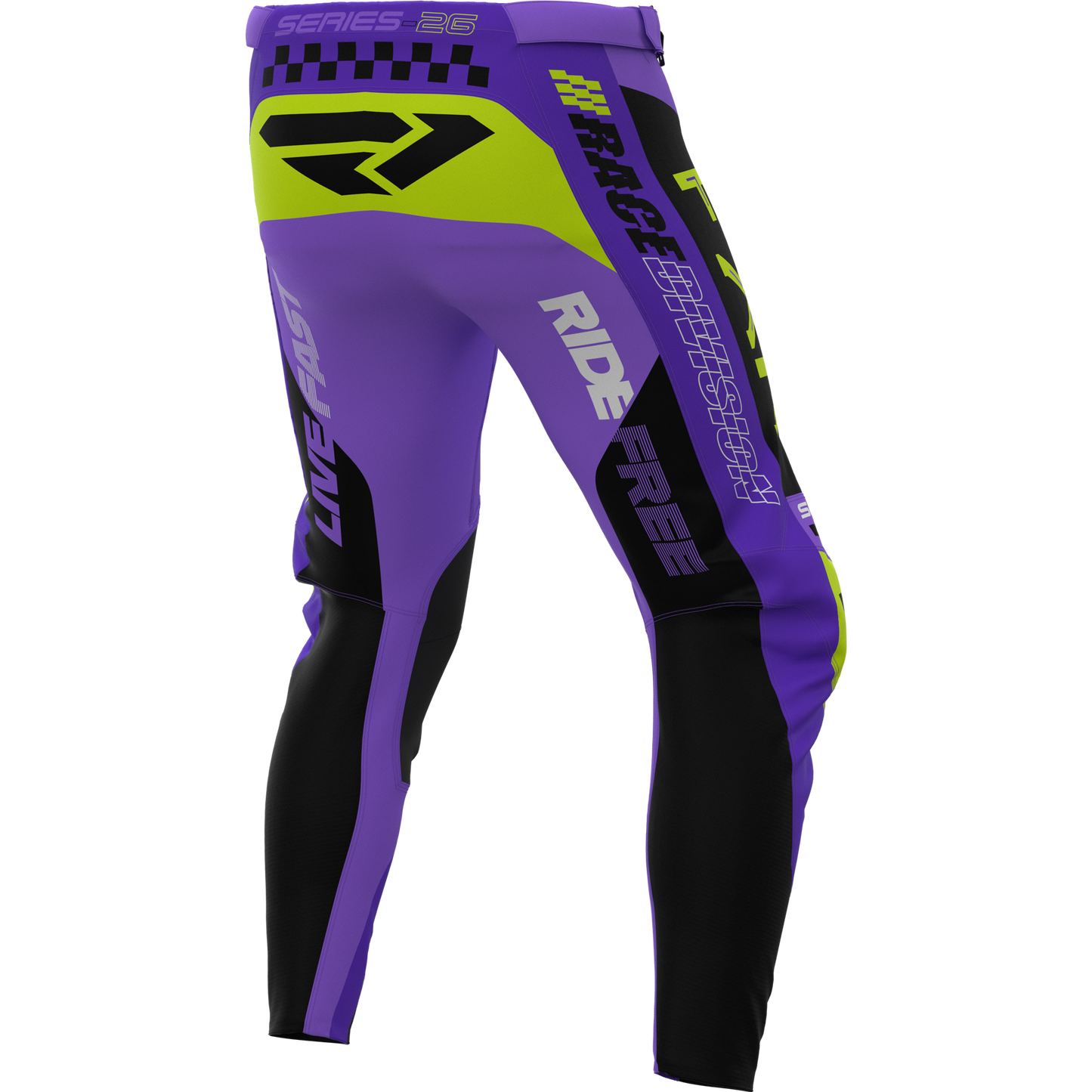 FXR 26.5 Podium Gladiator Jersey & Pants - Purple / Black