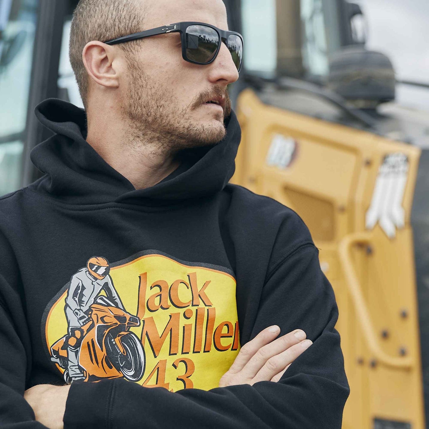 Jack Miller 43 Pro Hoodie - Black