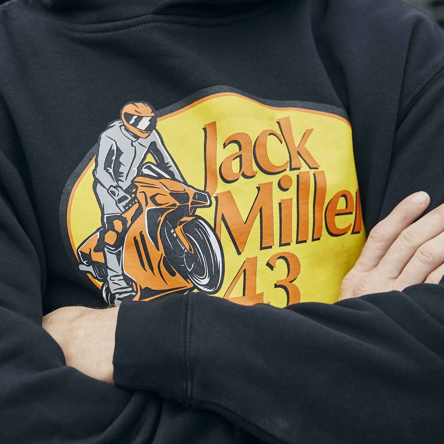 Jack Miller 43 Pro Hoodie - Black