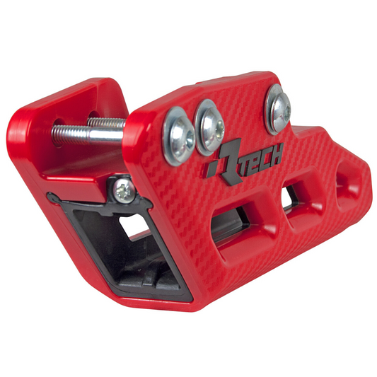 Rtech Monoblock Worx Chain Guide - Red / Black