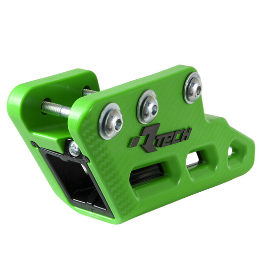 Rtech Monoblock Worx Chain Guide - Green / Black