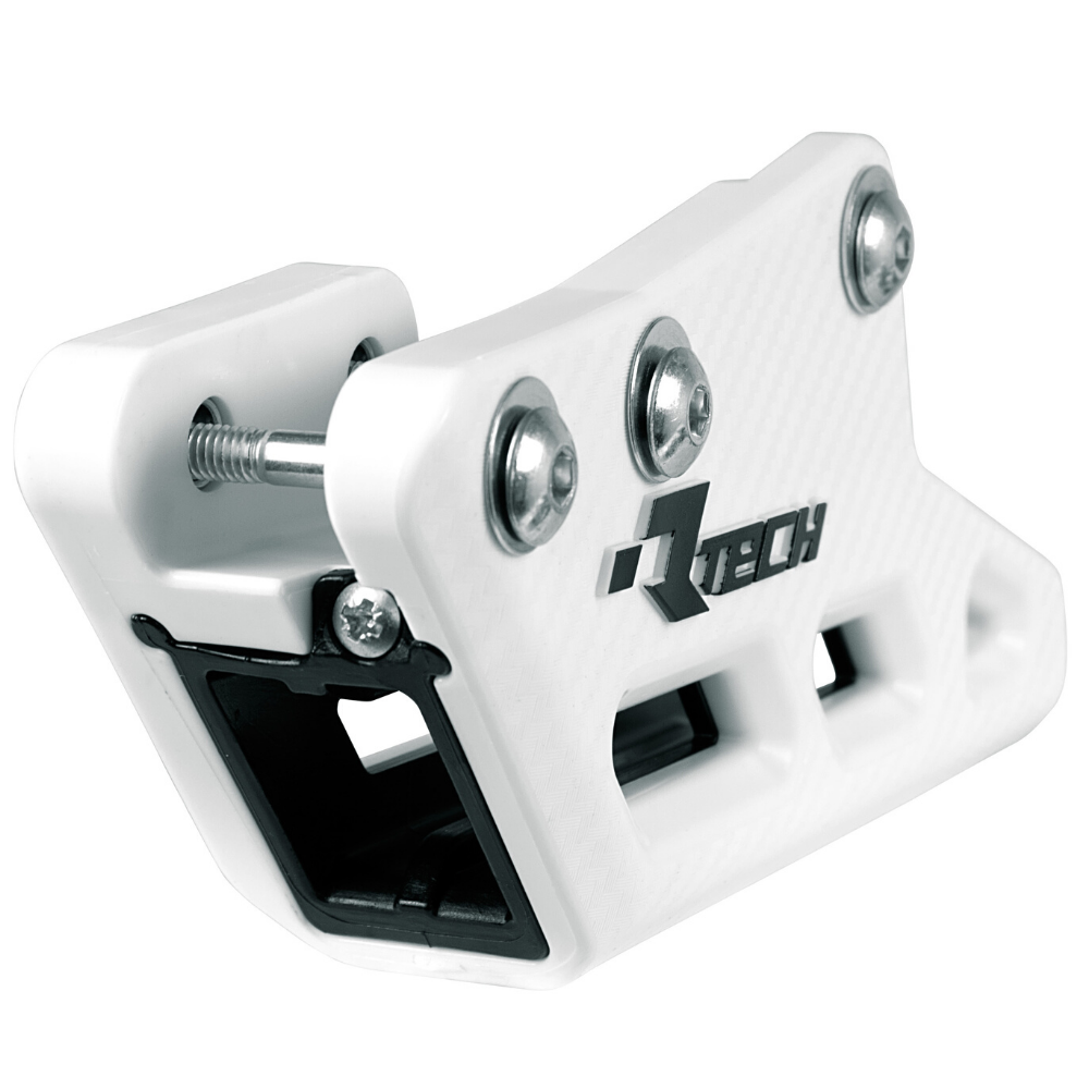 Rtech Monoblock Worx Chain Guide - White / Black