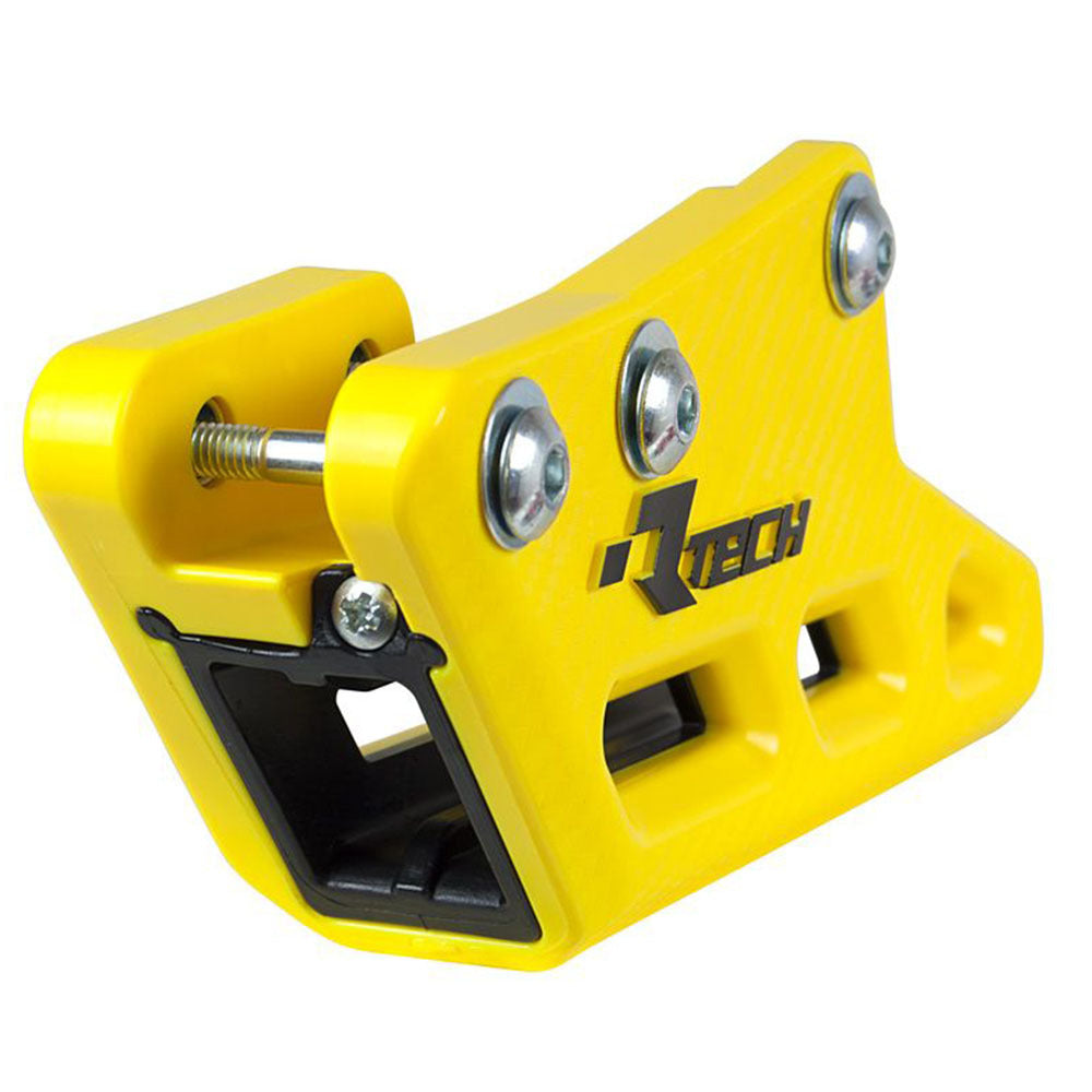 Rtech Monoblock Worx Chain Guide - Yellow / Black