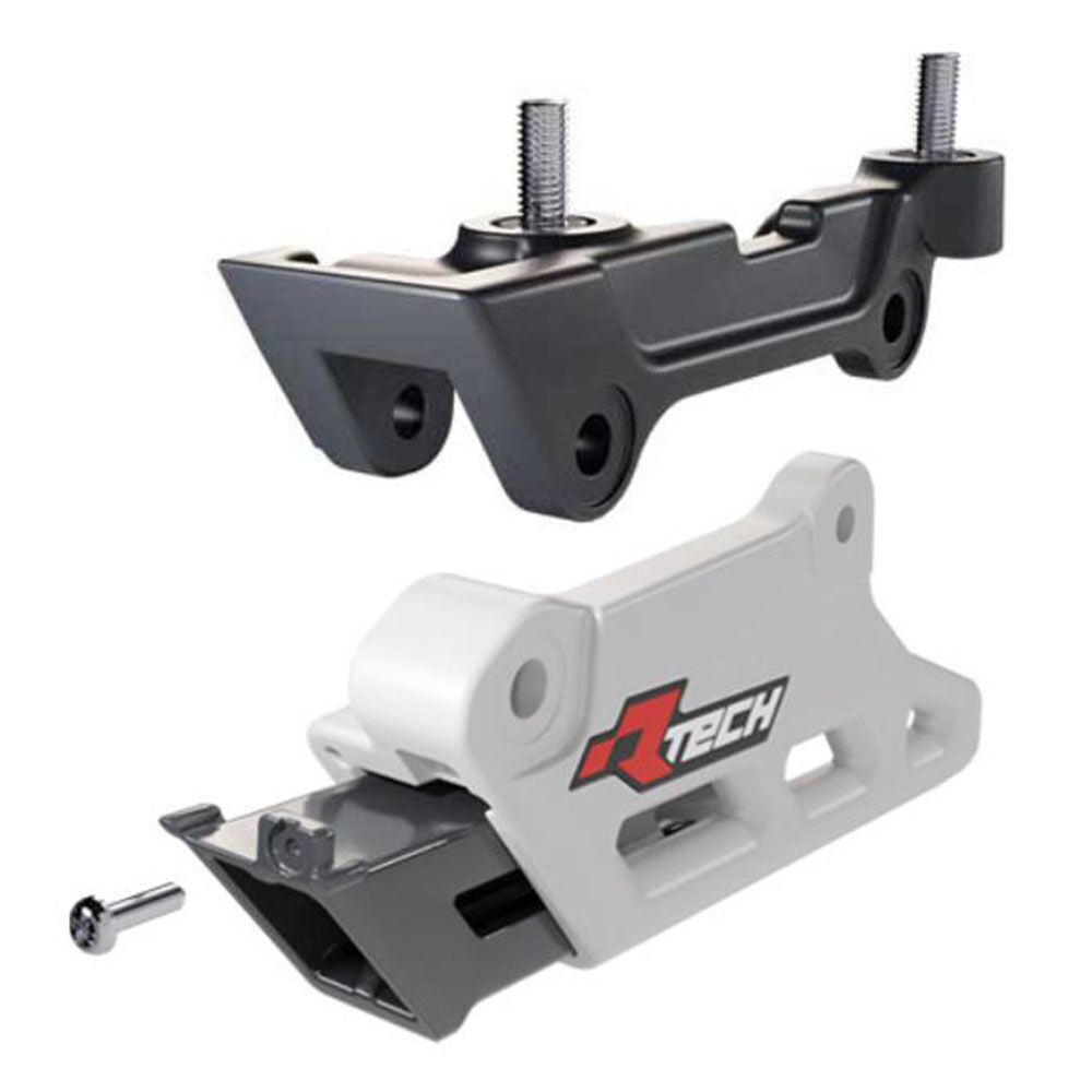 Rtech Monoblock Worx Chain Guide - White / Black